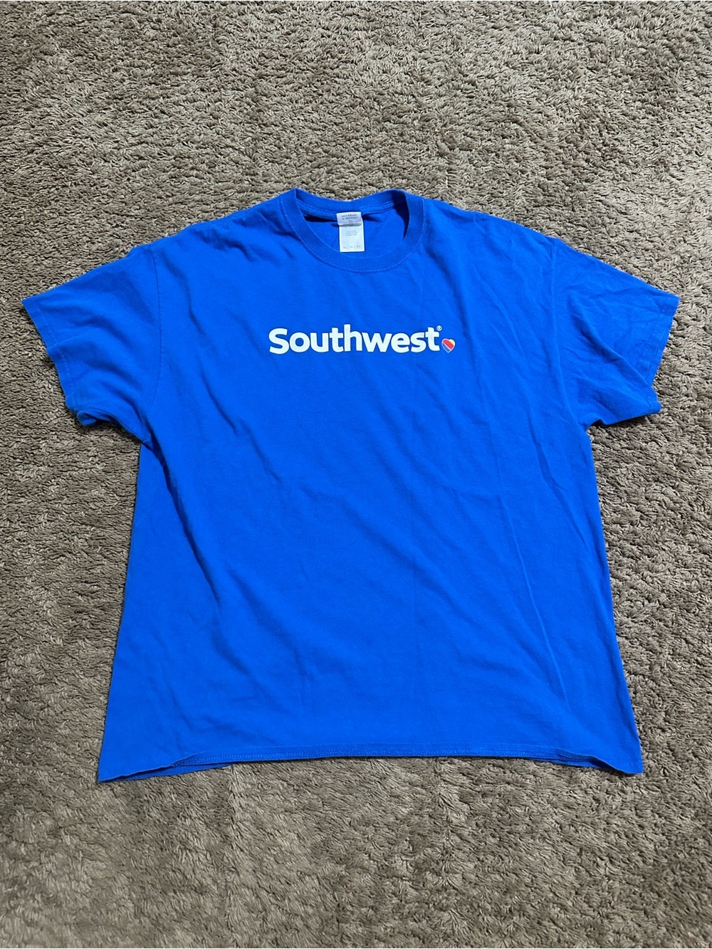 Vintage Southwest Airlines “triple blue” shirt 90s size Xl